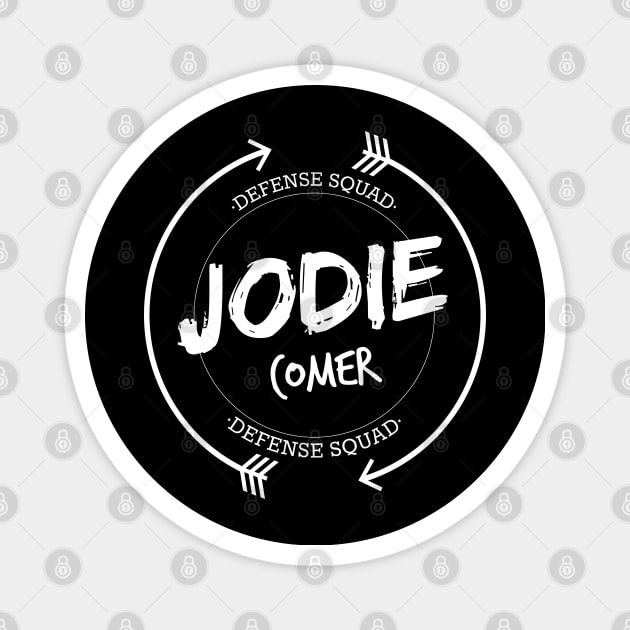 JODIE COMER DEFENSE SQUAD Magnet by localfandoms